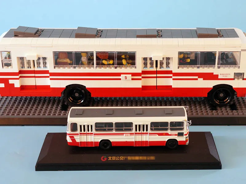 BK652 Beijing Bus — Custom MOC by G.S for CLICK STUDIO | BK652北京公交車