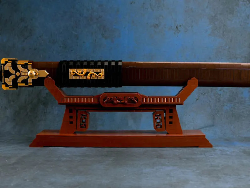 Azure Dragon Han Sword 1:1 Scale — Custom MOC by G.S for CLICK STUDIO | 青龍漢劍1:1