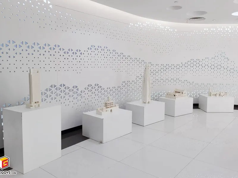 Ningbo City Exhibition Hall Landmarks — Custom MOC by G.S for CLICK STUDIO | 寧波城市展覽館地標系列