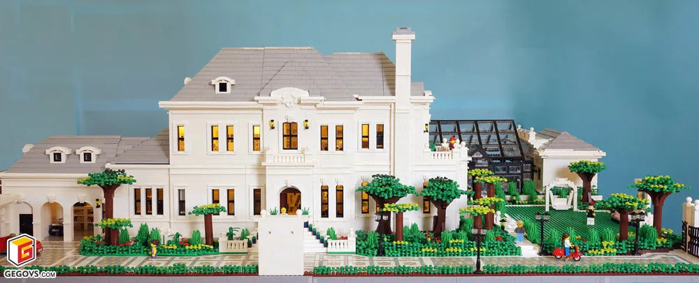 Garden Villa — Custom MOC by G.S for CLICK STUDIO | 花園大別墊