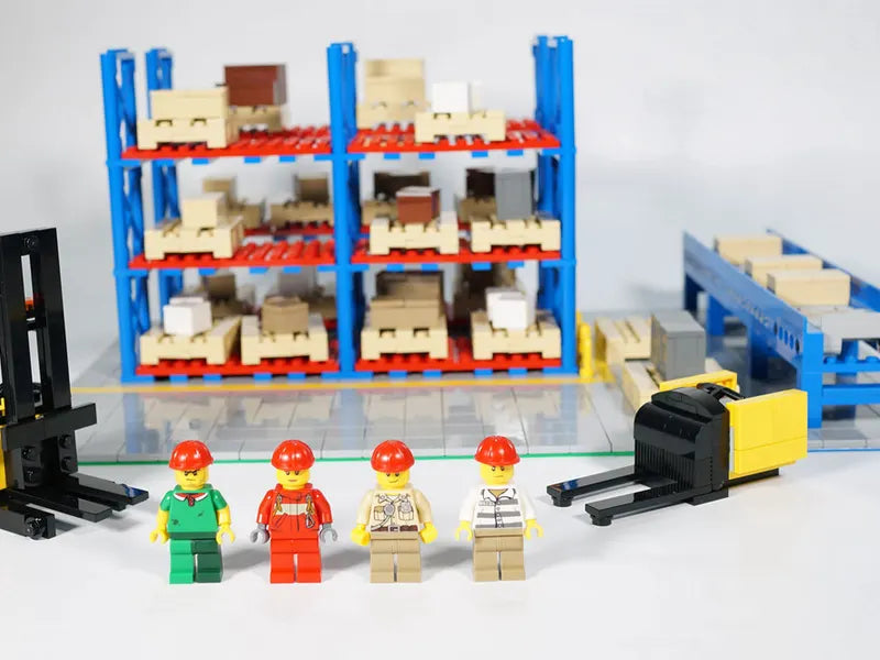 Logistics Scene Custom Build — Custom MOC by G.S for CLICK STUDIO | 私人定制物流場景