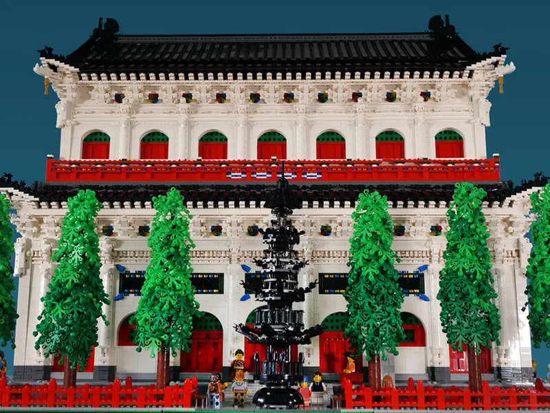 Wutai Mountain Xiantong Temple — Custom MOC by G.S for CLICK STUDIO | 五台山顯通寺無量殿