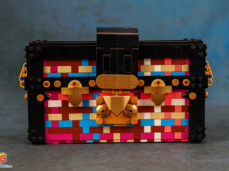 Louis Vuitton Petite Malle Handbag — Custom MOC by G.S for CLICK STUDIO | LV Petite Malle手袋