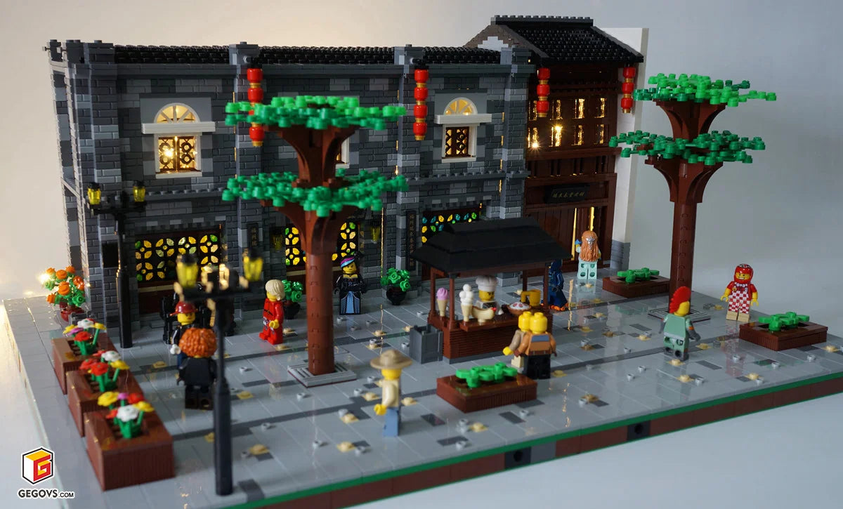 Fuzhou Sanfang Qixiang Ruilaichun Hall — Custom MOC by G.S for CLICK STUDIO | 福州三坊七巷瑞來春堂