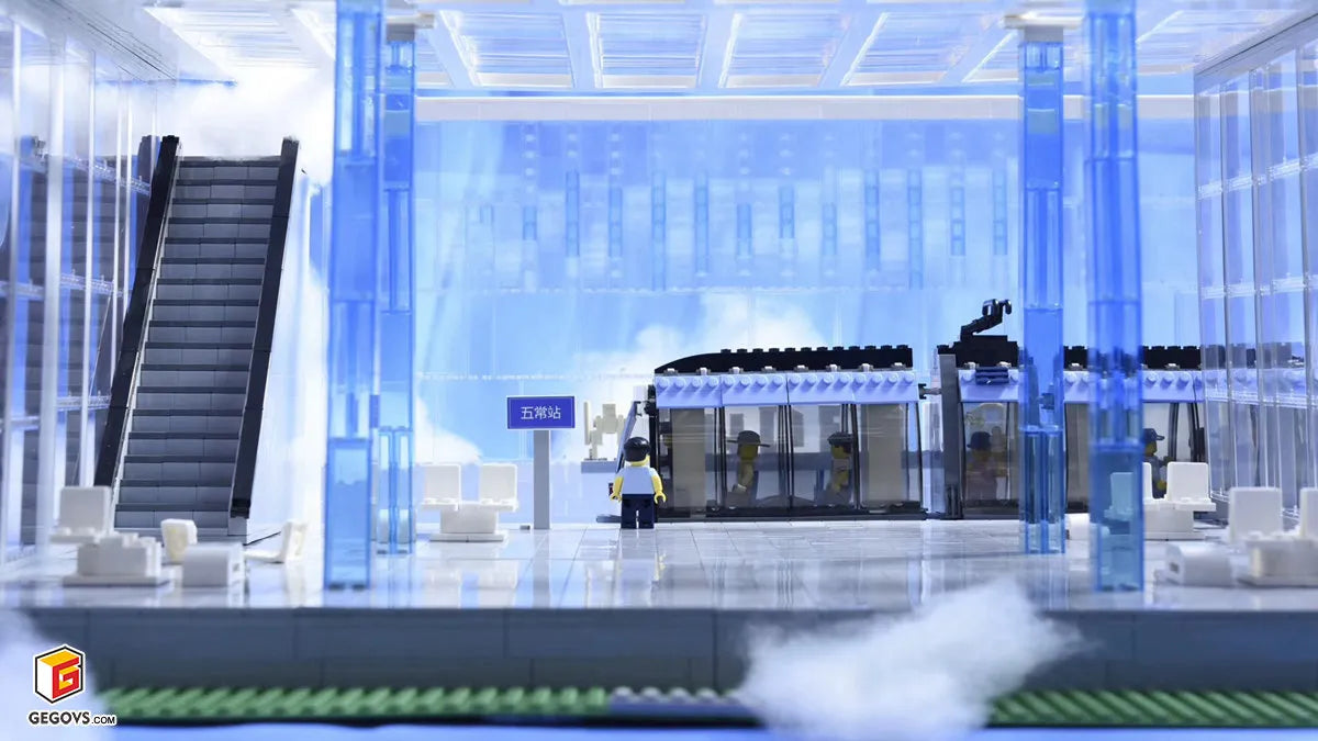 Vanke Sky City Stop-motion Animation — Custom MOC by G.S for CLICK STUDIO | 萬科天空之城定格動畫