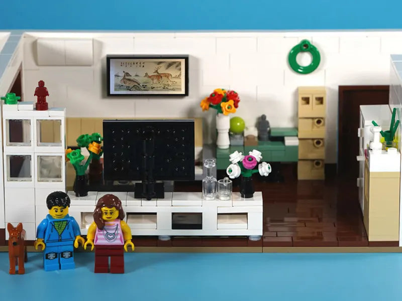 A Warm Home Custom Build — Custom MOC by G.S for CLICK STUDIO | 私人定制溫馨的家