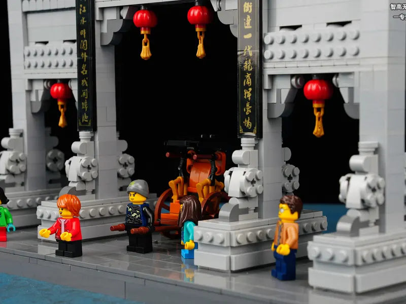 Chinese Baroque Archway — Custom MOC by G.S for CLICK STUDIO | 中華巴洛克牌坊