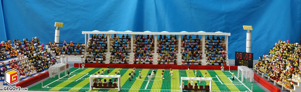 Football Stadium — Custom MOC by G.S for CLICK STUDIO | 足球場